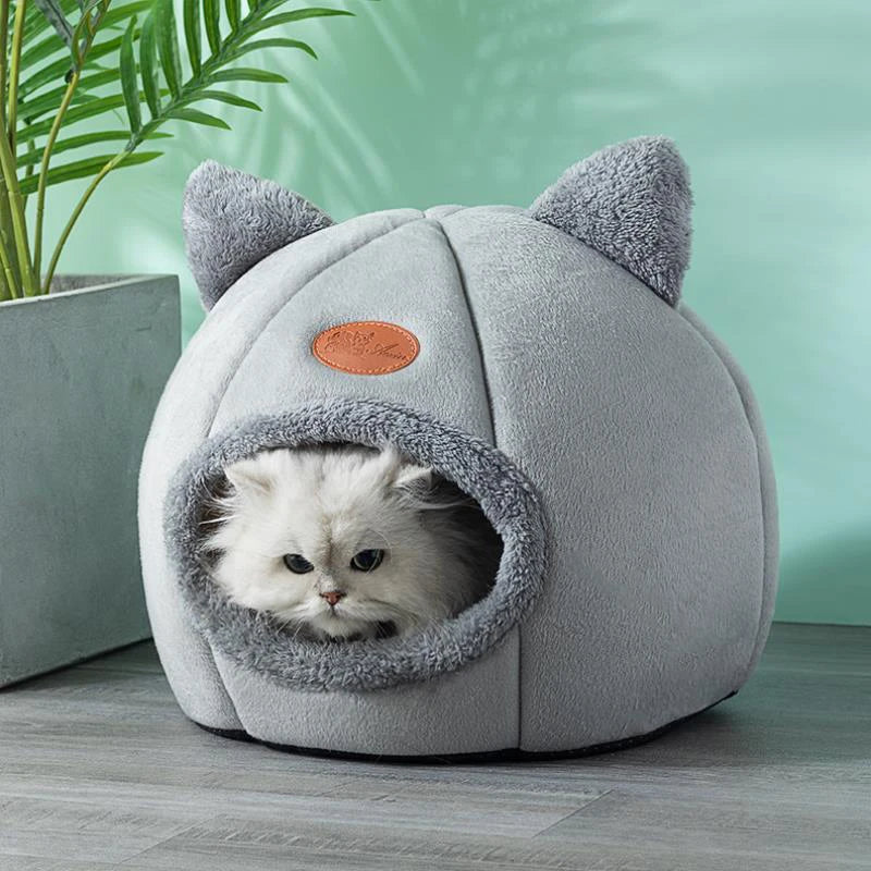 🐾 Cozy Cat Bed – Warm, Soft & Comfortable Pet Nest! 🐱