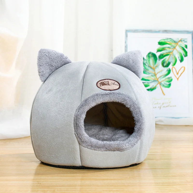 🐾 Cozy Cat Bed – Warm, Soft & Comfortable Pet Nest! 🐱