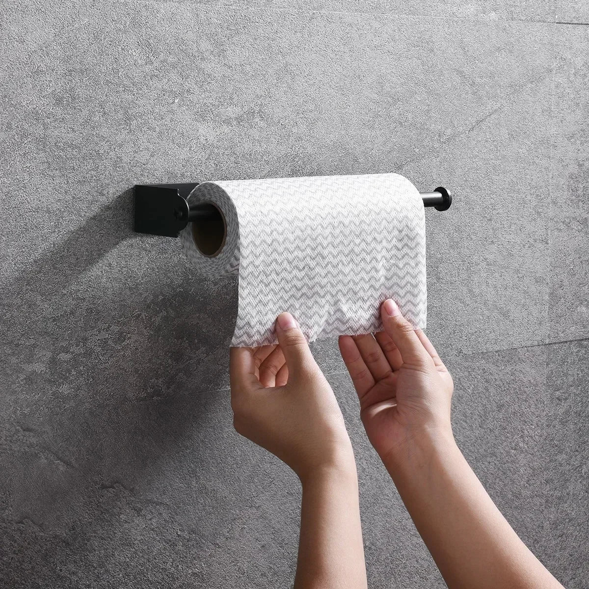 🛁 Modern Wall-Mounted Toilet Paper Holder – Stylish & Durable! 🛁