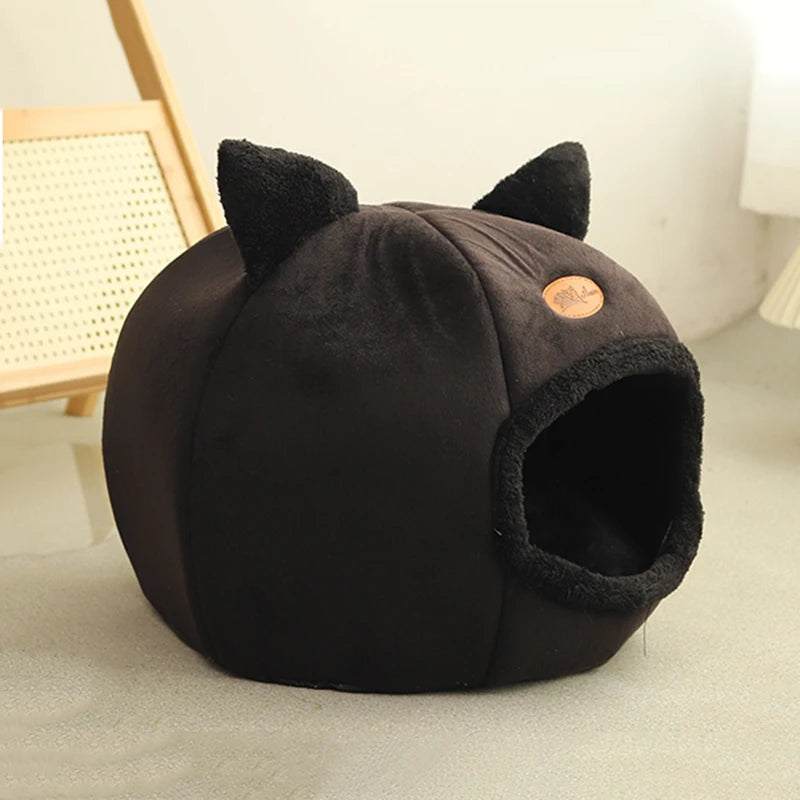 🐾 Cozy Cat Bed – Warm, Soft & Comfortable Pet Nest! 🐱