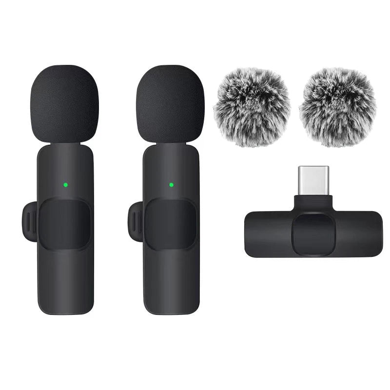 🎤 Wireless Lavalier Microphone – Professional Audio Anywhere! 🎤