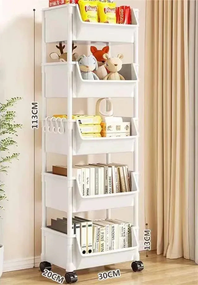 🏡 Multifunctional Storage Rack – Space-Saving & Versatile! 🏡