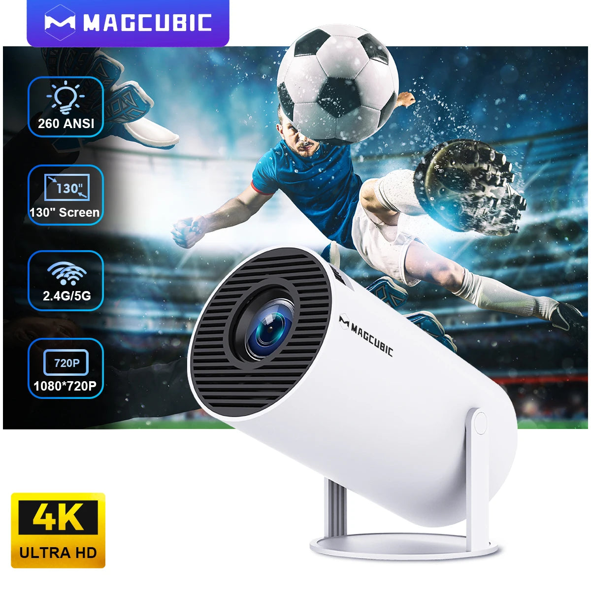 🎥 Magcubic HY300 Pro Projector – Your Portable Home Cinema! 🎥