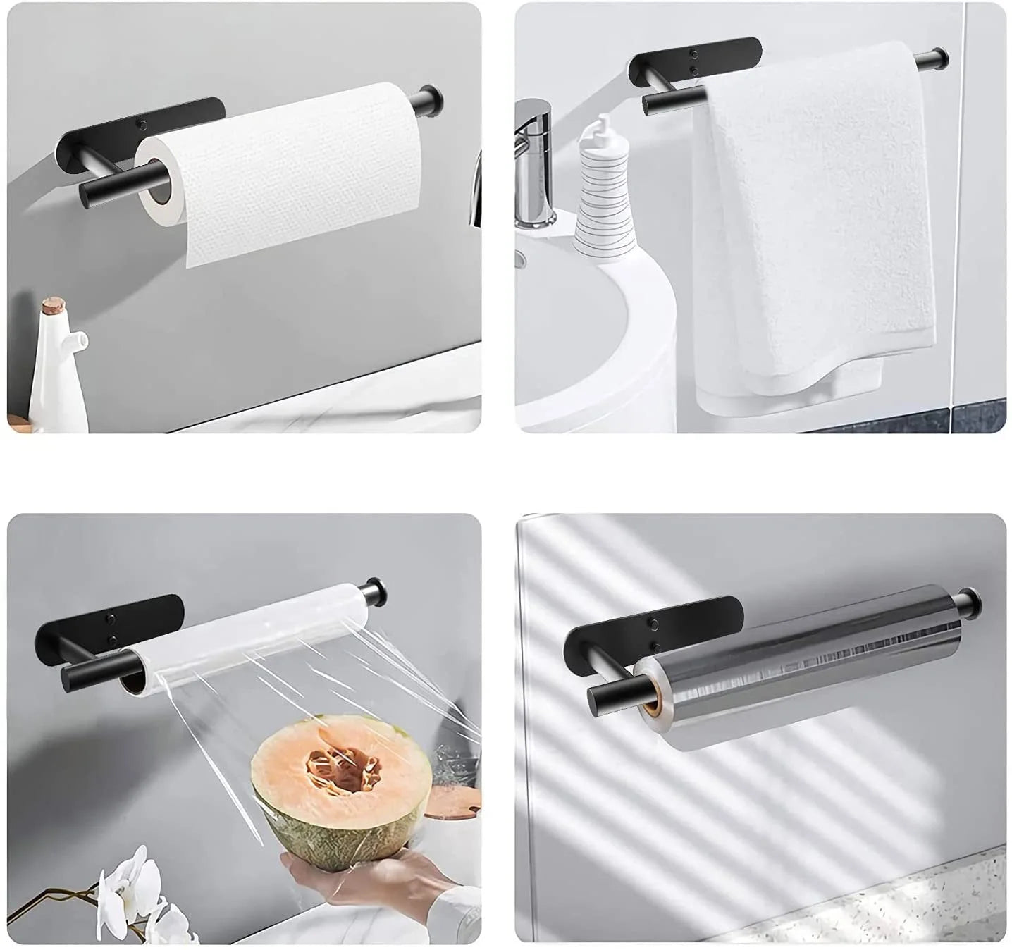 🛁 Modern Wall-Mounted Toilet Paper Holder – Stylish & Durable! 🛁