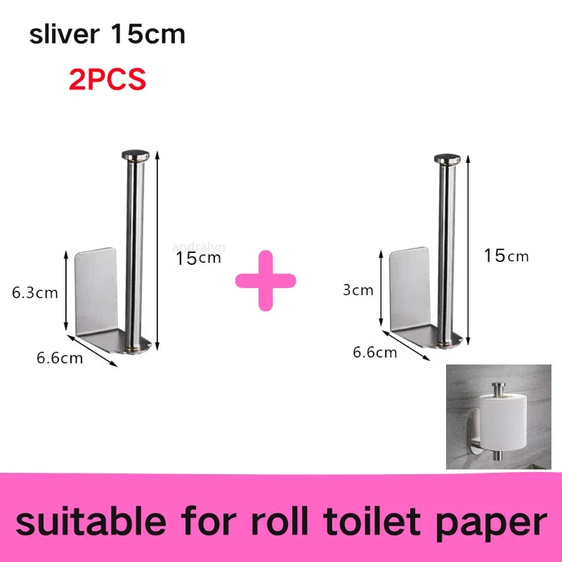 🛁 Modern Wall-Mounted Toilet Paper Holder – Stylish & Durable! 🛁