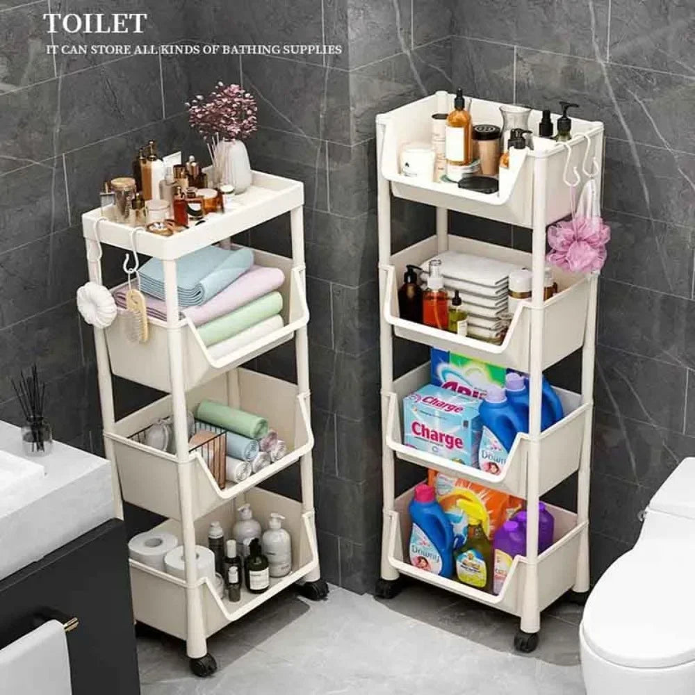 🏡 Multifunctional Storage Rack – Space-Saving & Versatile! 🏡