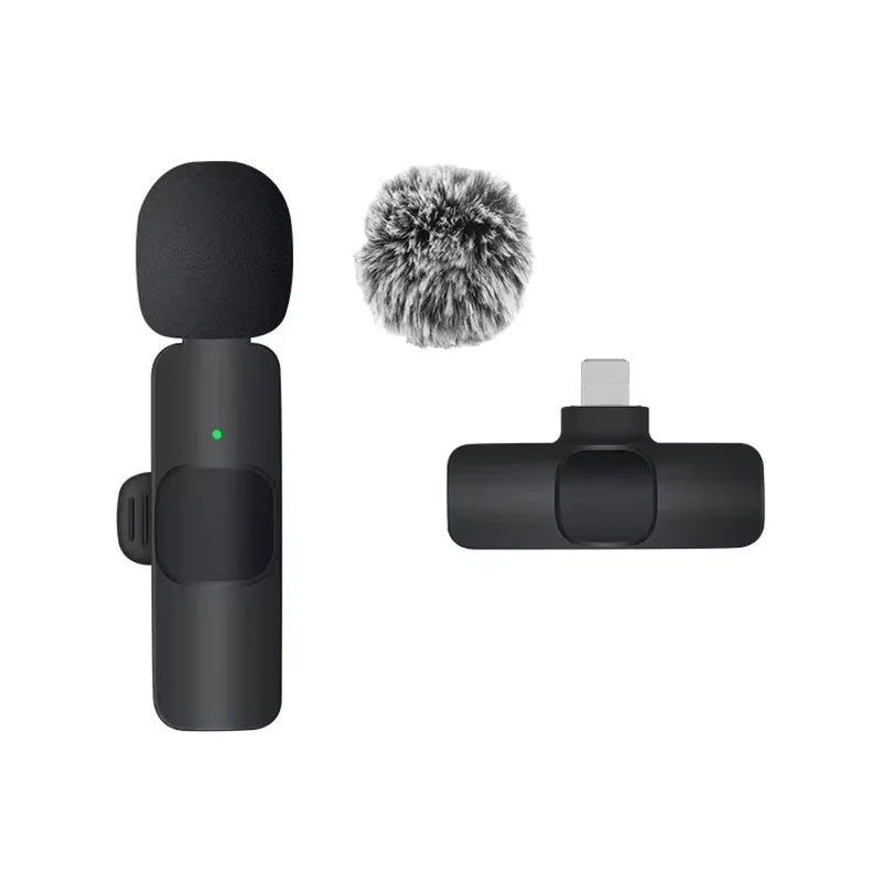 🎤 Wireless Lavalier Microphone – Professional Audio Anywhere! 🎤