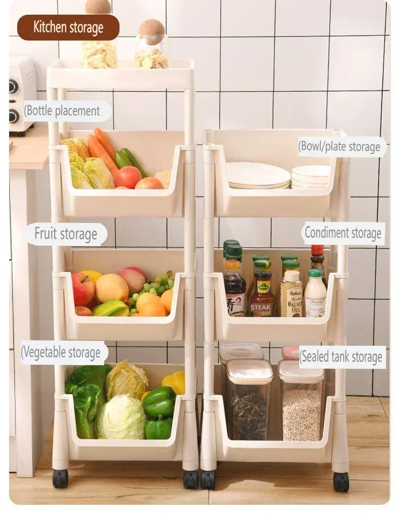 🏡 Multifunctional Storage Rack – Space-Saving & Versatile! 🏡