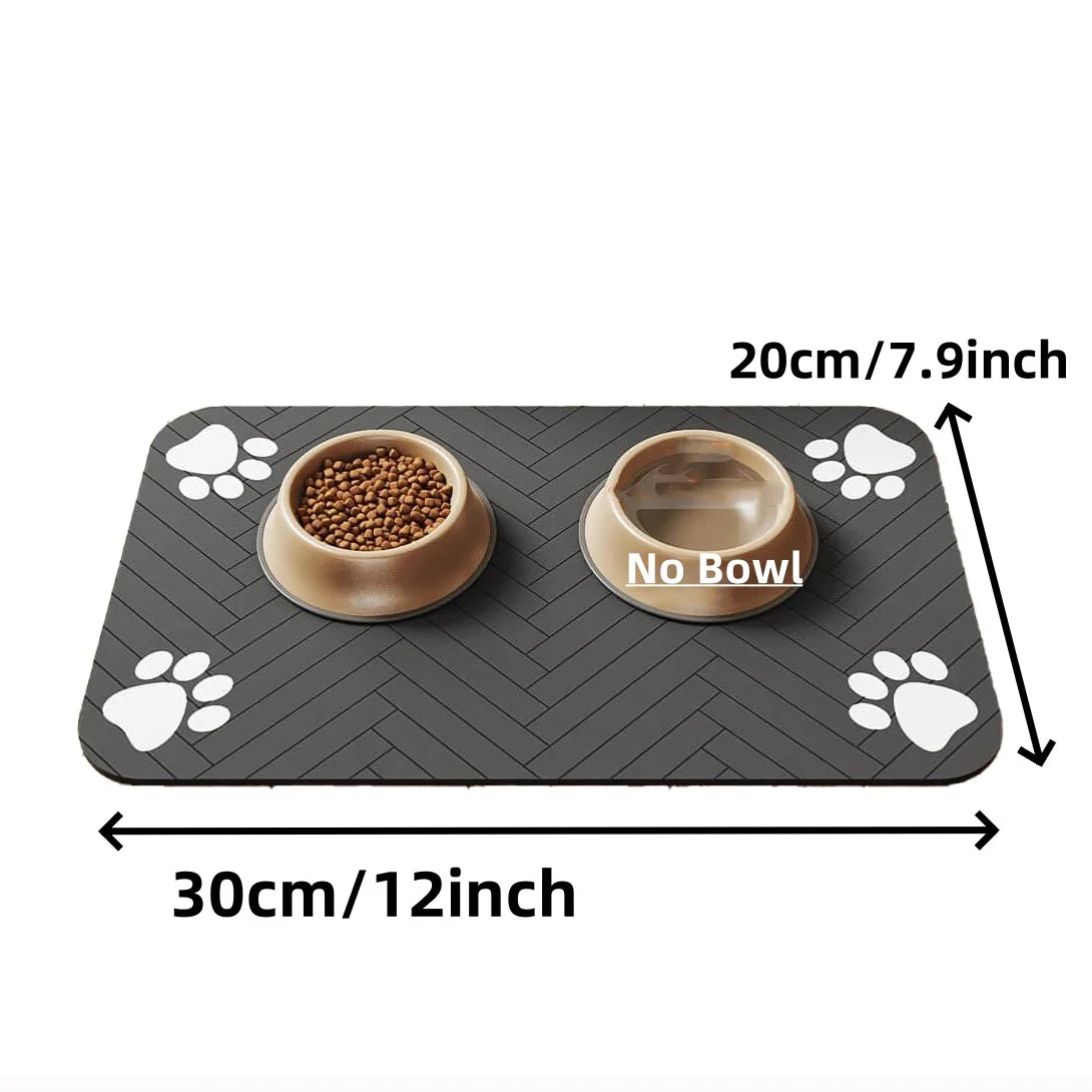 🐾 Absorbent & Waterproof Pet Feeding Mat – Keep Your Pet’s Mealtime Mess-Free! 🐾