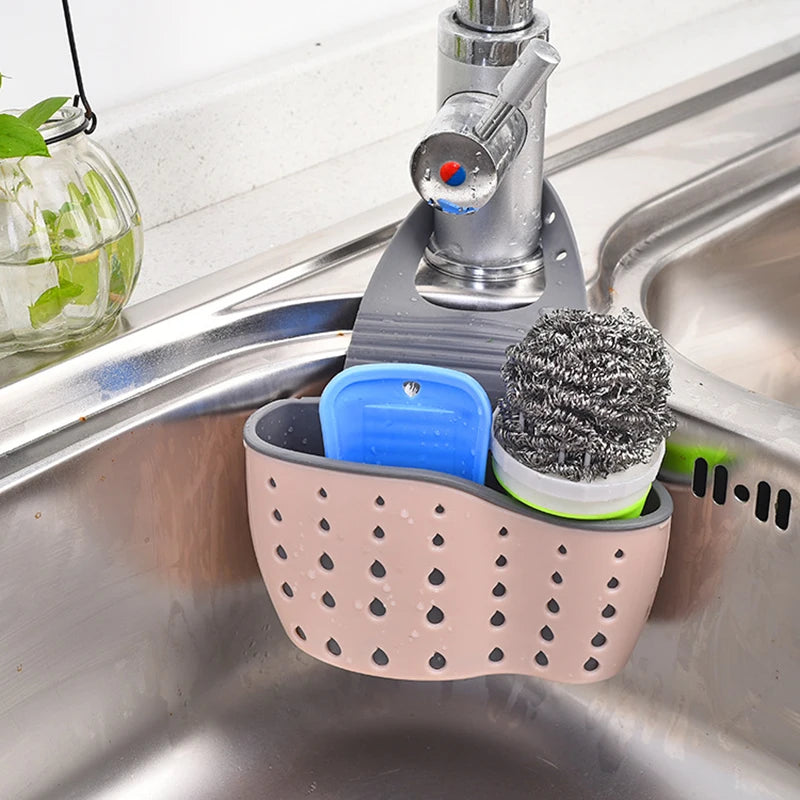 🛁 Flexible Kitchen & Bathroom Drain Basket – Multipurpose & Hygienic! 🛁