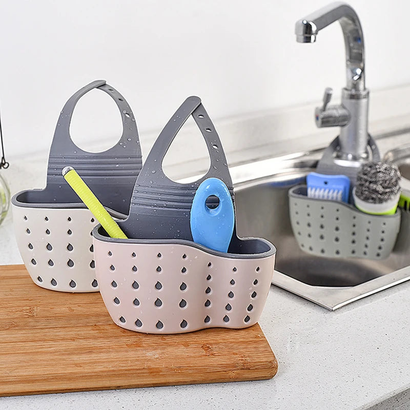 🛁 Flexible Kitchen & Bathroom Drain Basket – Multipurpose & Hygienic! 🛁