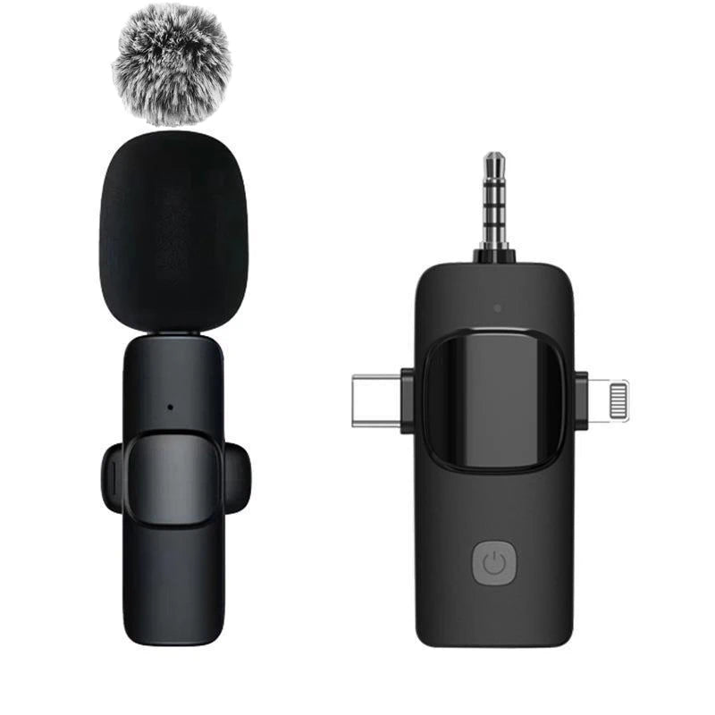 🎤 Wireless Lavalier Microphone – Professional Audio Anywhere! 🎤