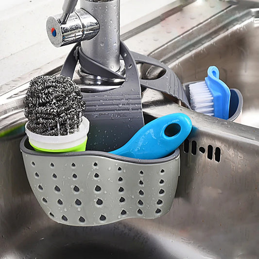 🛁 Flexible Kitchen & Bathroom Drain Basket – Multipurpose & Hygienic! 🛁