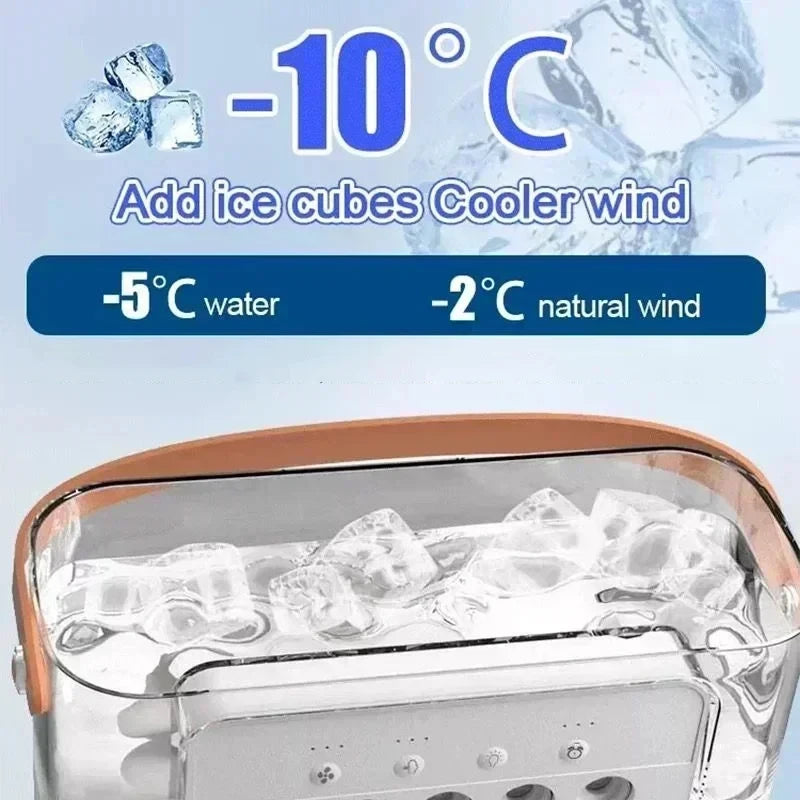 ❄️ 3-in-1 Mini Air Cooler – Stay Cool Anywhere! ❄️