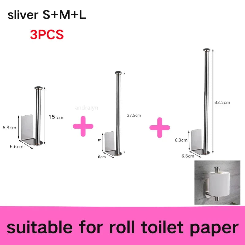 🛁 Modern Wall-Mounted Toilet Paper Holder – Stylish & Durable! 🛁