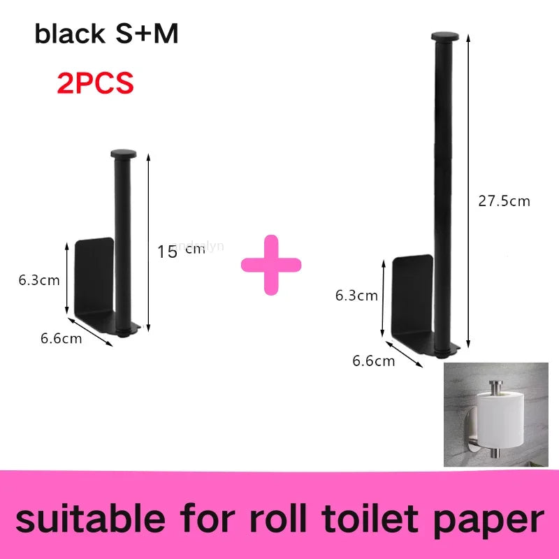 🛁 Modern Wall-Mounted Toilet Paper Holder – Stylish & Durable! 🛁