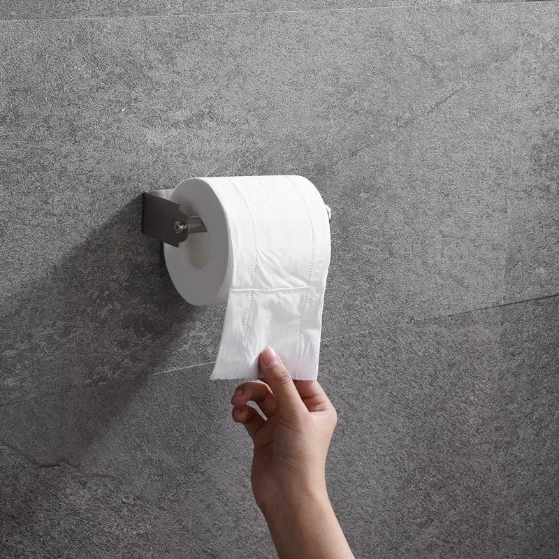 🛁 Modern Wall-Mounted Toilet Paper Holder – Stylish & Durable! 🛁