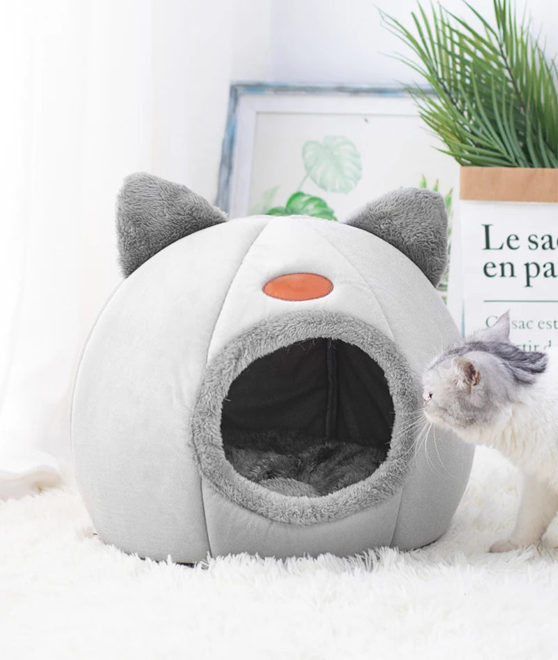 🐾 Cozy Cat Bed – Warm, Soft & Comfortable Pet Nest! 🐱